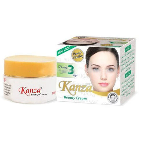 Kanza beauty cream - 30g eliminates dark circles, acne, wrinkles, freckles and other signs of aging