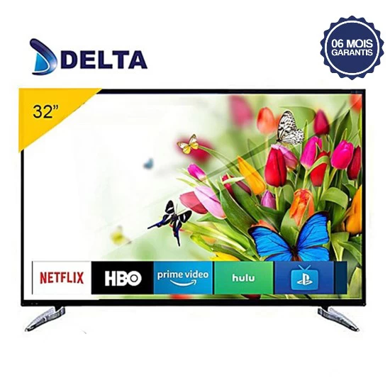 Téléviseur DELTA DLT-32D - LED 32" - Full HD - USB - VGA - Noir - 6mois Garantis