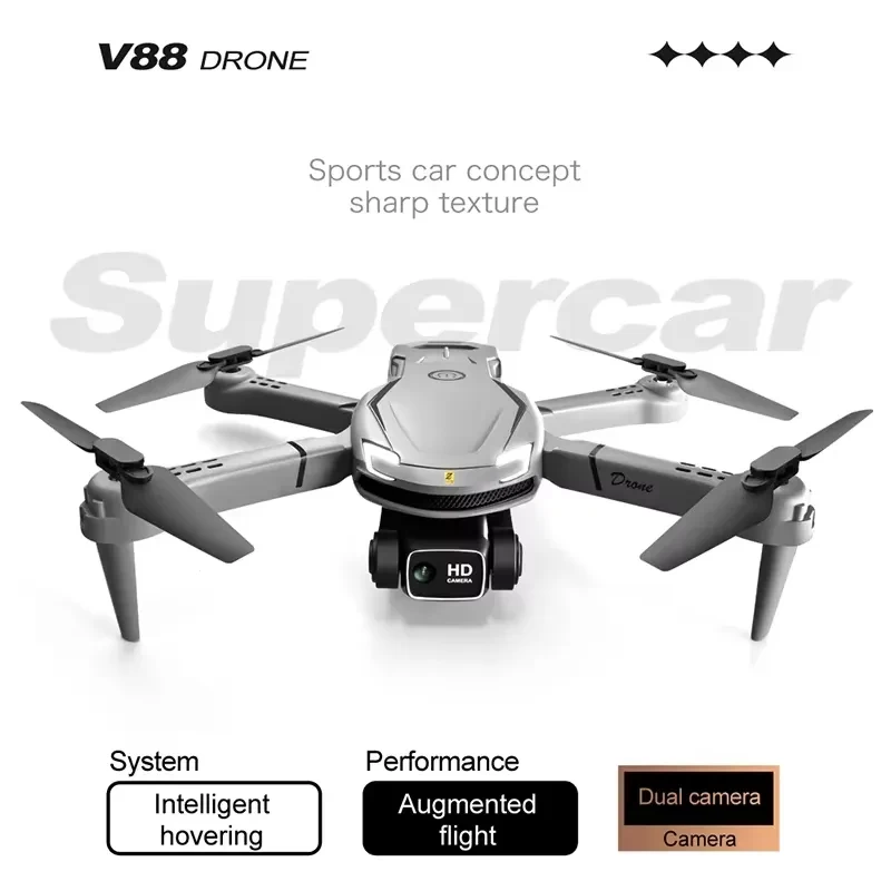 Lenovo V88 Drone 8K 4K High-Definition Camera Anti-Shake Drone Dual Camera Intelligent Obstacle Avoidance Professional 10000M