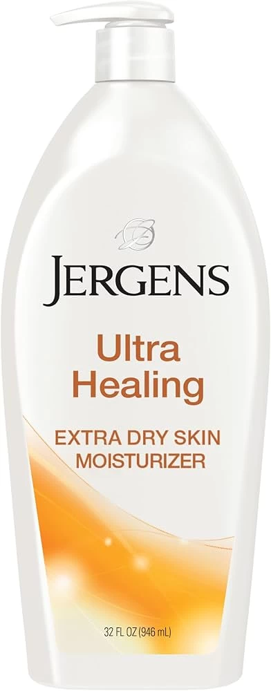 Jergens Hand and Body Lotion, Ultra Healing Dry Skin Moisturizing Body Lotion, 32 Oz