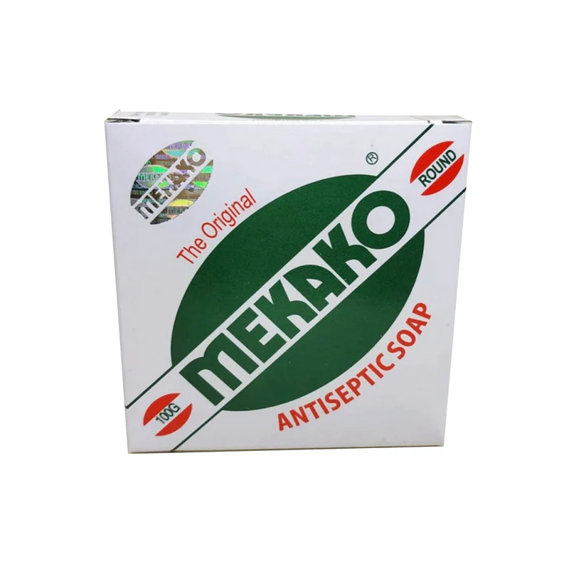 Ultimate Skin Protection with Original MEKAKO Antiseptic Soap - 100g - Say Goodbye to Bacteria and Germs!