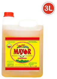 3L Refined Mayor Oil 100% Vegetable Oil, Made in Cameroon