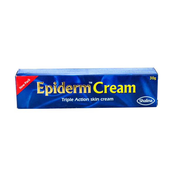 Epiderm Cream 30g for Itching, Rashes, Skin inflammation, fungal infections, cutaneous infections, bacterial infection