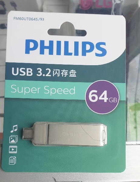 Original Philips Usb Flash Pen Drive 32gb 64gb 128gb Usb3.2 Pendrive Flash Disk