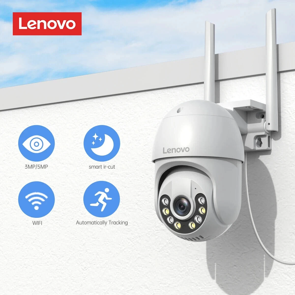 Lenovo X5 intelligent CCTV Surveillance camera